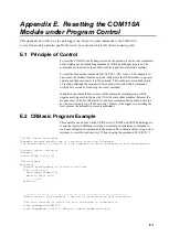 Preview for 69 page of Campbell COM110A User Manual