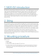 Preview for 3 page of Campbell SR20-D2 Product Manual