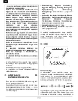 Preview for 112 page of Campingaz 400 SG Instructions For Use Manual