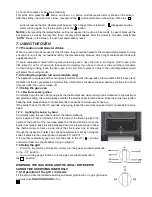 Preview for 12 page of Campomatic CW6GGBTX Instruction Manual