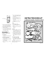 Campomatic FR660 Instruction Booklet preview