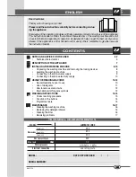 Preview for 2 page of Campomatic WM747W Instruction Manual