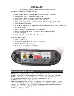 Preview for 4 page of Camsat CDS-EasyIP/SMA User Manual