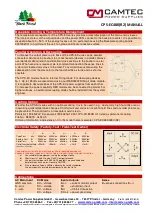 Preview for 8 page of Camtec 2201002001CA Manual