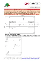 Preview for 10 page of Camtec 2201002001CA Manual