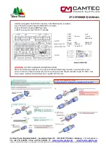 Preview for 7 page of Camtec 3041101002CA Manual