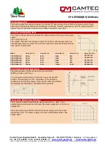 Preview for 11 page of Camtec 3041101002CA Manual