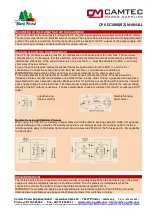 Preview for 5 page of Camtec 3041105001CA Manual