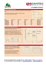 Preview for 14 page of Camtec 3041107001CA Manual