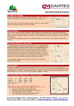 Preview for 6 page of Camtec HSEUREG07201.015 Manual