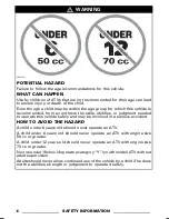 Preview for 18 page of Can-Am 2008 DS 70 Operator'S Manual