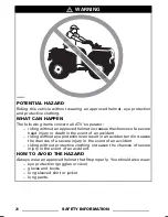 Preview for 22 page of Can-Am 2008 DS 70 Operator'S Manual