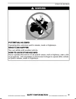 Preview for 21 page of Can-Am DS250 Operator'S Manual