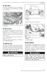 Preview for 81 page of Can-Am Maverick Sport 1000 2021 Operator'S Manual