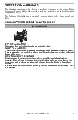 Preview for 21 page of Can-Am OUTLANDER Operator'S Manual