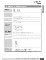 Preview for 11 page of CAN FC Series Installation, Use And Maintenance Instruction Manual