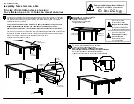 Preview for 3 page of Canadel Double pedestal table Assembly Instructions