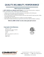 Preview for 2 page of Canalta Combustex BMS-2000 Operation Manual