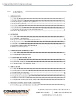 Preview for 4 page of Canalta Combustex BMS-2000 Operation Manual