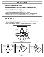 Preview for 12 page of Canarm PACIFIC WIND Installation Instructions Manual