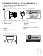 Preview for 17 page of Canature WaterGroup 85DF Owner'S Manual