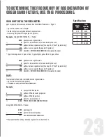 Preview for 23 page of Canature WaterGroup 85DF Owner'S Manual