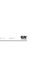 Preview for 40 page of C&K systems System 236i User Manual