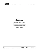 Candy 38000001 CMW700M Service Manual preview