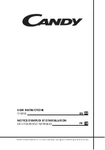 Preview for 2 page of Candy 42826724 User Instructions