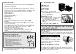 Preview for 7 page of Candy AQ 110 Instructions For Use Manual