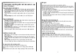 Preview for 9 page of Candy AQ 110 Instructions For Use Manual