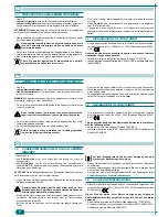 Preview for 6 page of Candy CBCA260 Use And Maintenance Handbook