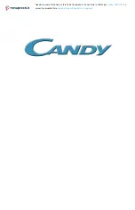 Preview for 1 page of Candy CBL3518F/L Instructions Manual