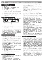 Preview for 6 page of Candy CBT62 Instruction On Mounting And Use Manual