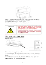 Preview for 9 page of Candy CBT625/2N Instruction Manual