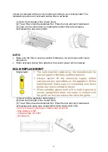 Preview for 12 page of Candy CBT625/2N Instruction Manual