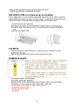 Preview for 125 page of Candy CBT625/2N Instruction Manual