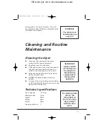 Preview for 17 page of Candy CC2 67 Instruction Book