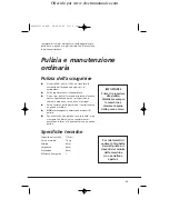 Preview for 89 page of Candy CC2 67 Instruction Book