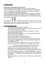 Preview for 3 page of Candy CCE116/1X Installation And User Manual