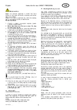 Preview for 8 page of Candy CCF 85 Instructions For Use Manual