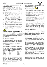 Preview for 21 page of Candy CCFA 100 RU Instructions For Use Manual