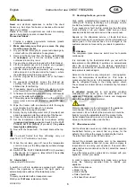 Preview for 22 page of Candy CCFA 100 RU Instructions For Use Manual