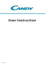 Preview for 1 page of Candy CCG1L314ES User Instruction