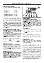 Preview for 9 page of Candy CCG9M52PX Instructions And Advice For Installing, Using And Servicing