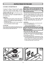 Preview for 14 page of Candy CCG9M52PX Instructions And Advice For Installing, Using And Servicing