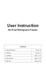 Preview for 4 page of Candy CCH1T518FW User Instruction