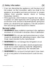 Preview for 6 page of Candy CCH1T518FW User Instruction