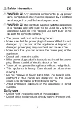 Preview for 8 page of Candy CCH1T518FW User Instruction