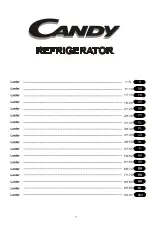 Preview for 1 page of Candy CCTLS 542WH Manual